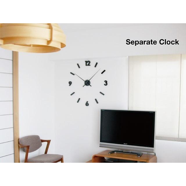 magnet セパレート クロック Separate Clock 長針約45cm 壁掛け時計