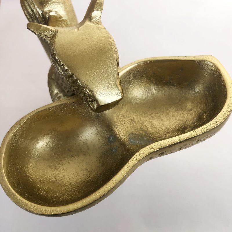 アルミ トレイ 小物入れ リス Squirrel & Nuts Gold ゴールド