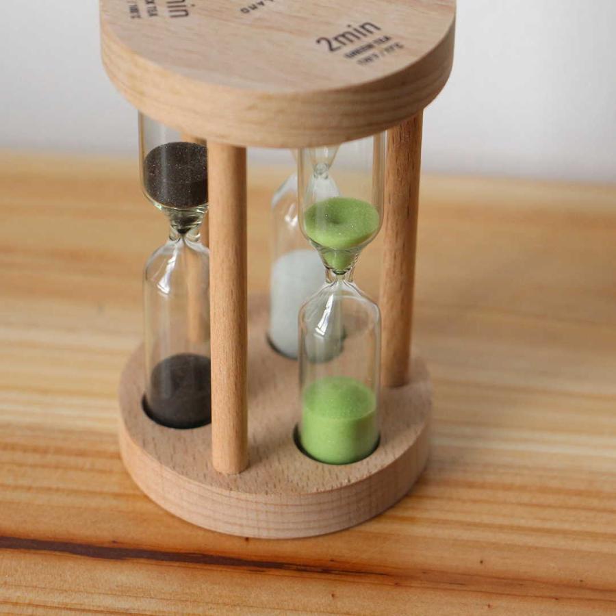 砂時計 3分 2分 1分 トリオ ティータイマー Trio Tea Timer キッカー