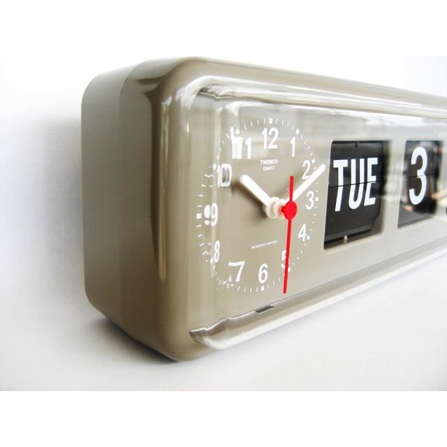 TWEMCO 掛時計 自動カレンダー お買い得品 アイボリー 楽天市場】送料