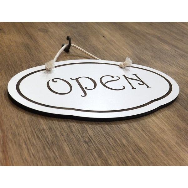 オープン クローズ看板 おしゃれな 木製プレート Open Closed 両面 サイン 営業中 ハンドメイド インテリア 手作り雑貨 Hm White Brown Open Closed Sign N Lighting ヤフーshop 通販 Yahoo ショッピング