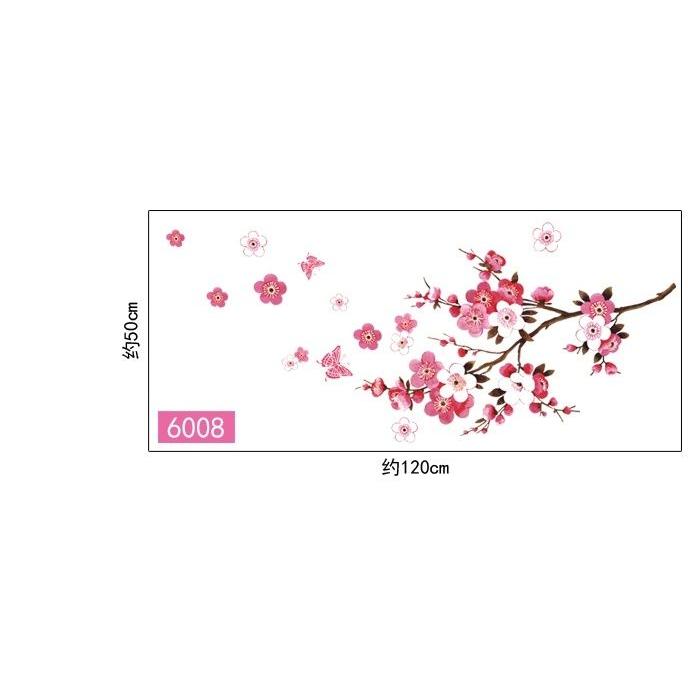 ウォールステッカー 桃の花と蝶々 ウォールペーパー シール 春 和風 ピンク 小サイズ 送料無料 Nb3f6t18iz N M 通販 Yahoo ショッピング
