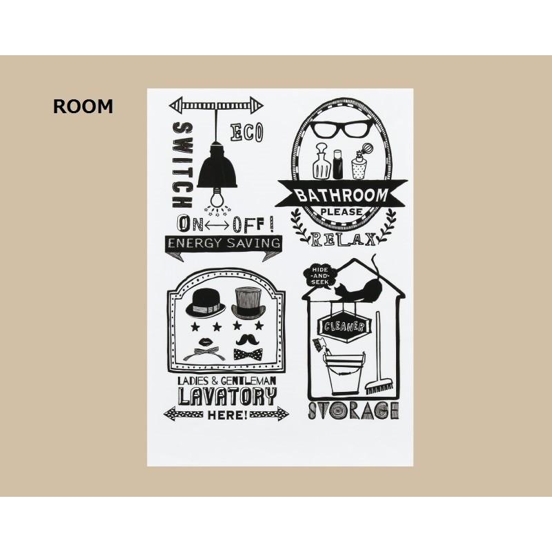 ルームステッカー トイレ スイッチ周り 物置き 英語サイン 壁シール 小サイズ 標識 黒色 送料無料 Pxepr N M 通販 Yahoo ショッピング