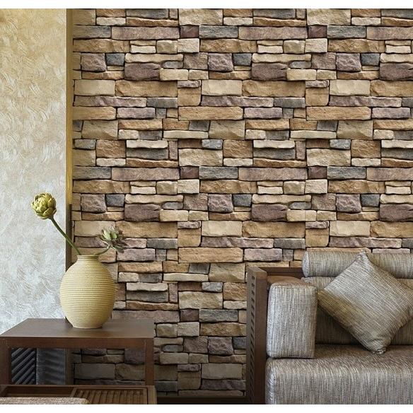 ウォールステッカー レンガ 岩模様 壁紙シート 広範囲の模様替え 貼ってはがせる10m 欧風 ブリック 送料無料 P99xy10eah N M 通販 Yahoo ショッピング