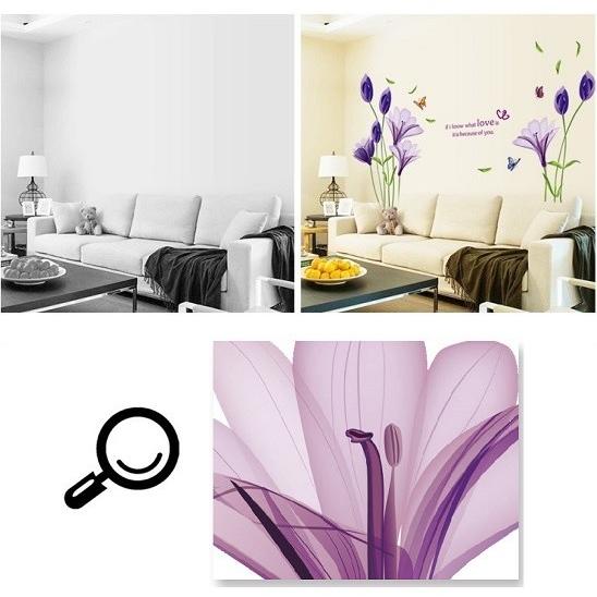 ウォールステッカー 紫のユリの花 蝶 壁紙シール ラブリー はなびら 蕾 ハート 北欧 Ikea 配送無料 Pfvgkgguse N M 通販 Yahoo ショッピング