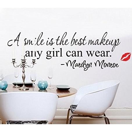訳あり品 激安 転写式 ウォールステッカー マリリンモンロー 名言 英文字 メッセージ 小さめ 北欧 上品 女子力up 送料無料 W 8129 N M 通販 Yahoo ショッピング