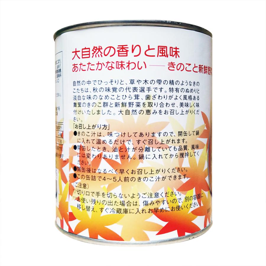 アイリスフーズ ゆのたに 大沢加工 田舎汁 2号缶(820g)×4種