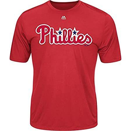 フィラデルフィア フィリーズ ユース 大人正規レプリカクルーネックtシャツ Youth Large レッド好評発売中 最も信頼できる
