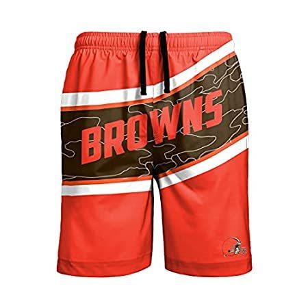NFL Cleveland Browns Mens Big Wordmark Swim Suit TrunksBig Wordmark Swim Su【並行輸入品】好評発売中！