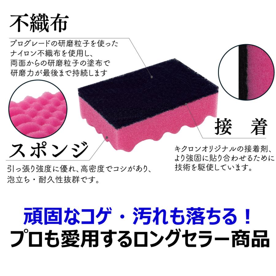 キクロン スポンジたわし キクロンA Ｙ（イエロー）「黄色のみ」 240個入 1箱の画像