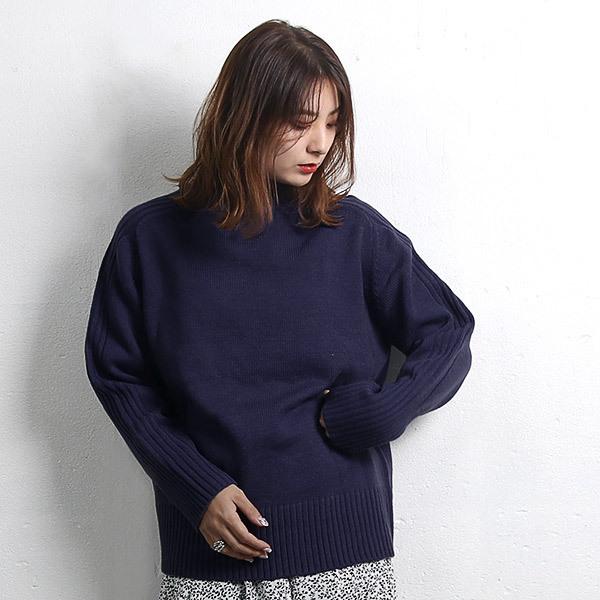 ニット レディース トップス ハイネック リブニット セーター 秋冬 ゆったり タートルネック おしゃれ 宅配便送料無料 C Aultop 331 N Mart 通販 Yahoo ショッピング