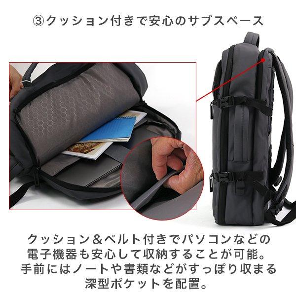 リュック メンズ ビジネス バッグ 軽量 3WAY PC USBポート 大容量 機能 