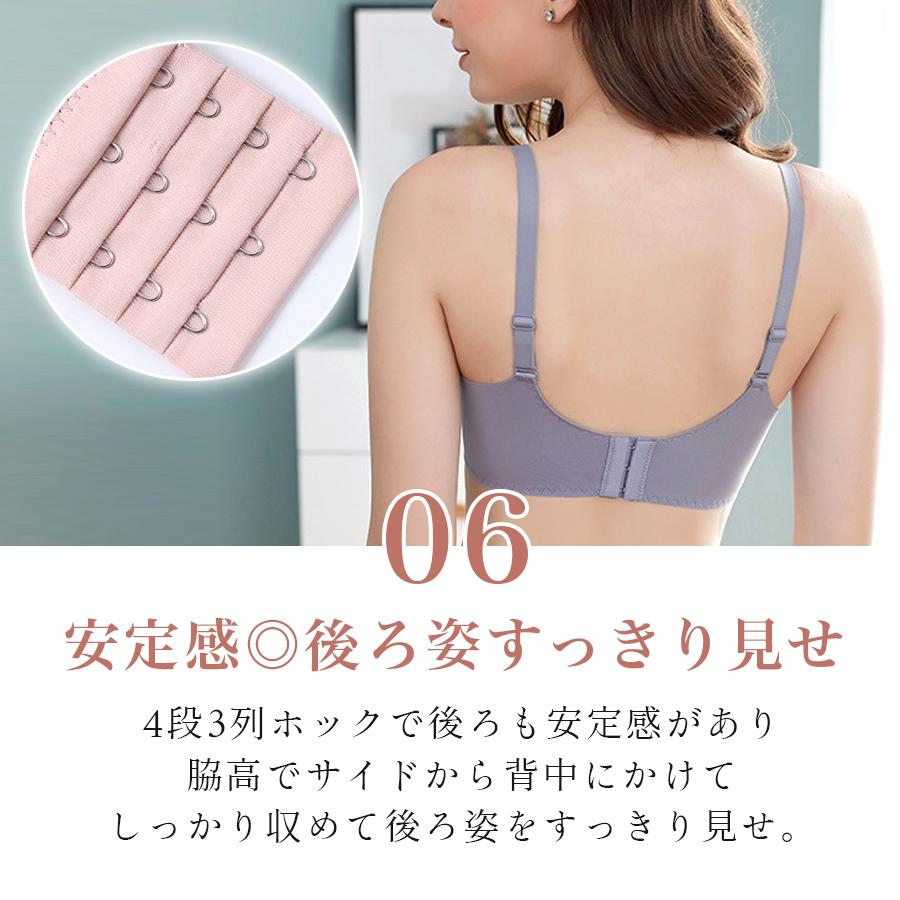 クーポンで最大半額!!1,490円】ブラ レディース インナー 樹脂ワイヤー