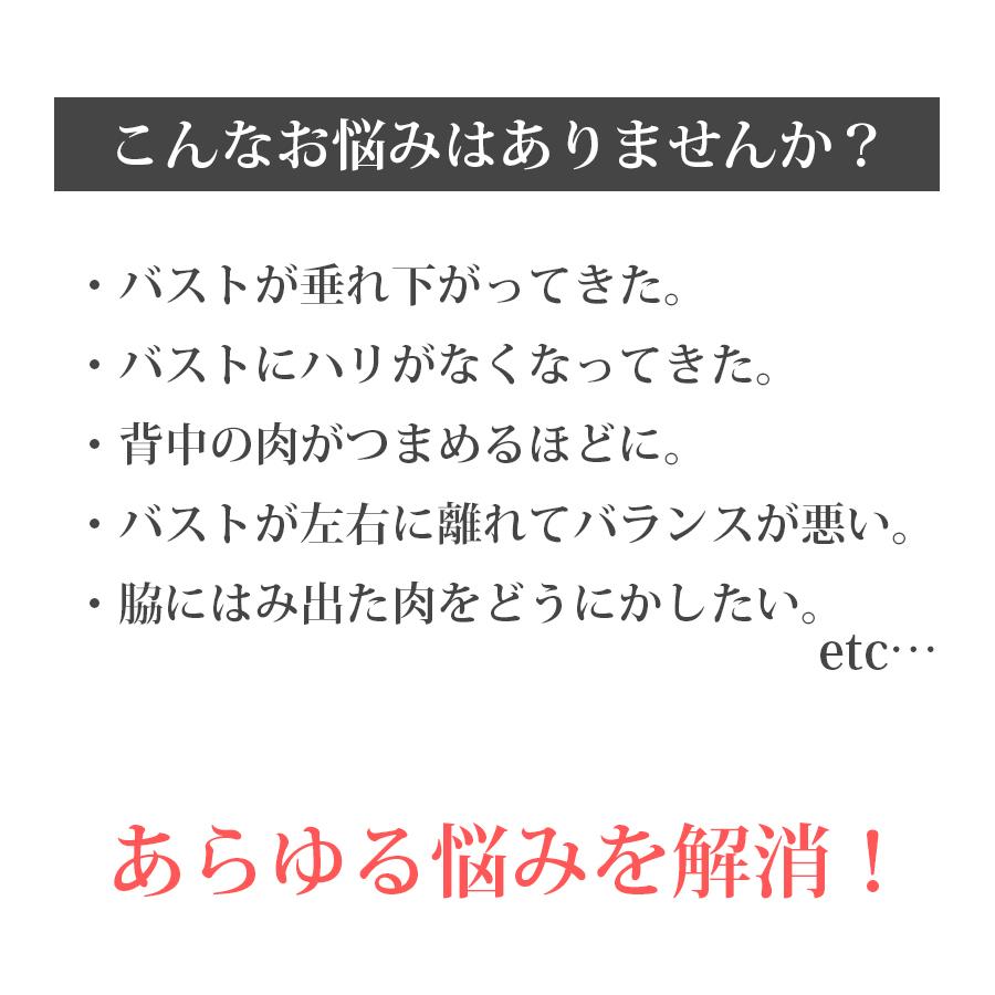 ブラジャー ショーツセット 大きいサイズ 脇肉 脇高 谷間 上下セット 谷間革命 脇肉補正 盛れる 送料無料｜n-martmens｜02