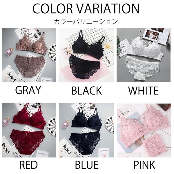 下着 レディース ブラジャー ショーツ セット ノンワイヤー 総レース ブラショーツ インナー すっきり メール便のみ送料無料2 C Buraset 027 N Mart 通販 Yahoo ショッピング