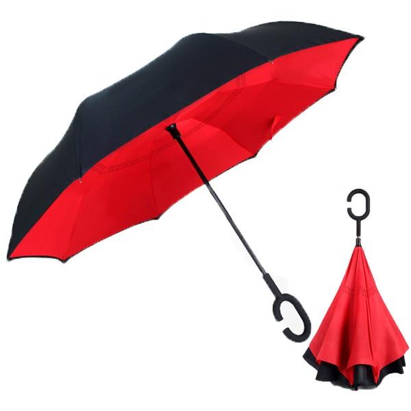 【 送料無料】晴雨兼用逆さ傘 長傘 傘 濡れない UVカット 男女兼用デザイン｜n-martmens｜04
