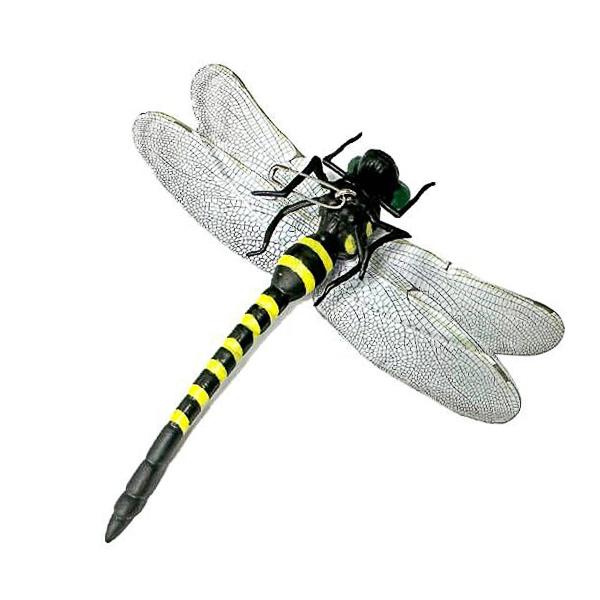 オニヤンマ 虫除け 虫よけ 12cm 虫対策 大きい 安全ピン ストラップ アウトドア キャンプ ゴルフ 屋外作業 草刈り昆虫 害虫 殺虫剤不使用　 送料無料 |  | 06