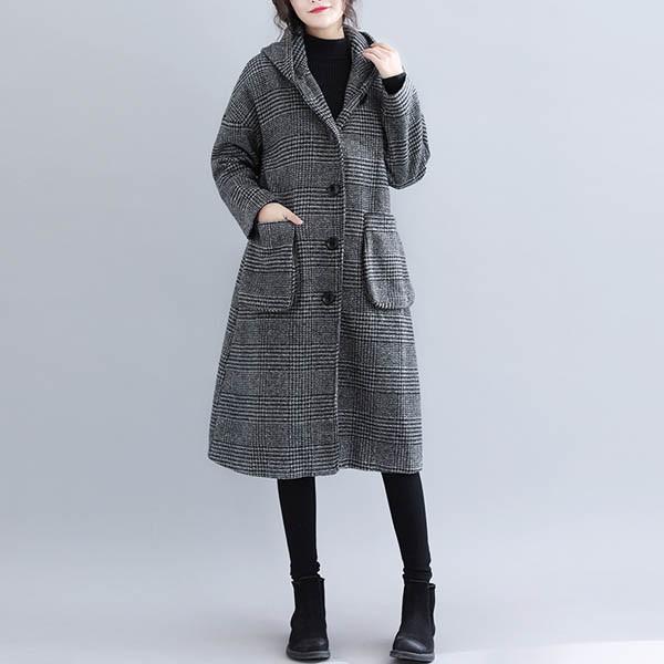 チェスターコート レディース アウター コート 千鳥柄 フード付き ロングコート フード付きコート エレガント宅配便送料無料 3月日から31日入荷予定 C Ljkt 052 N Mart 通販 Yahoo ショッピング