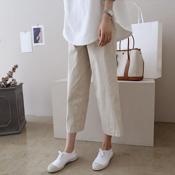 ゴムウエストワイドパンツ 大人 ゆったり 夏 大きいサイズ レディース