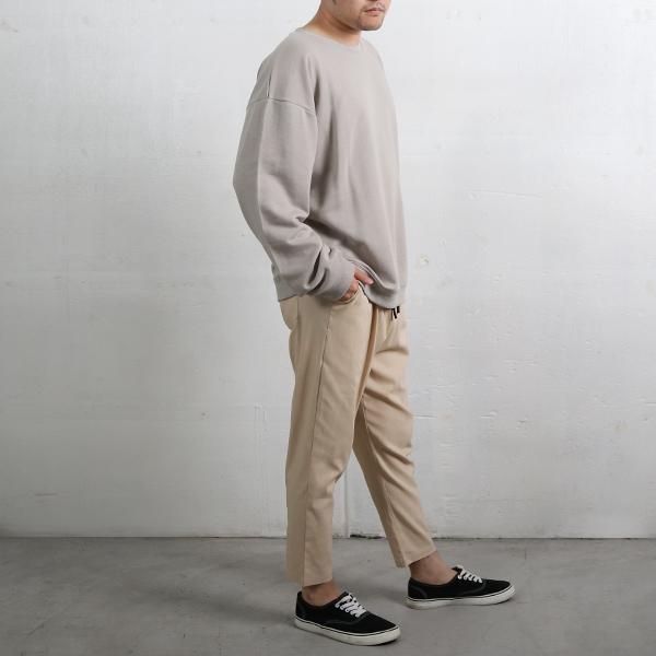 テーパードパンツ メンズ ストレッチ アンクルパンツ チノパン