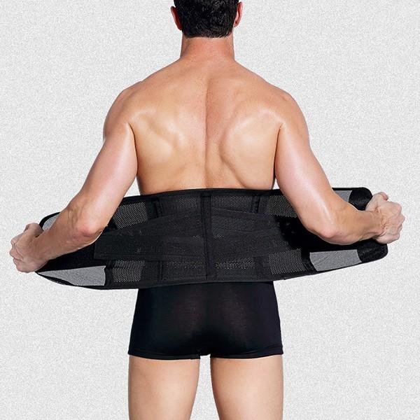 腰用サポーターベルト 通気性ベルト コルセット 姿勢矯正 腰痛対策