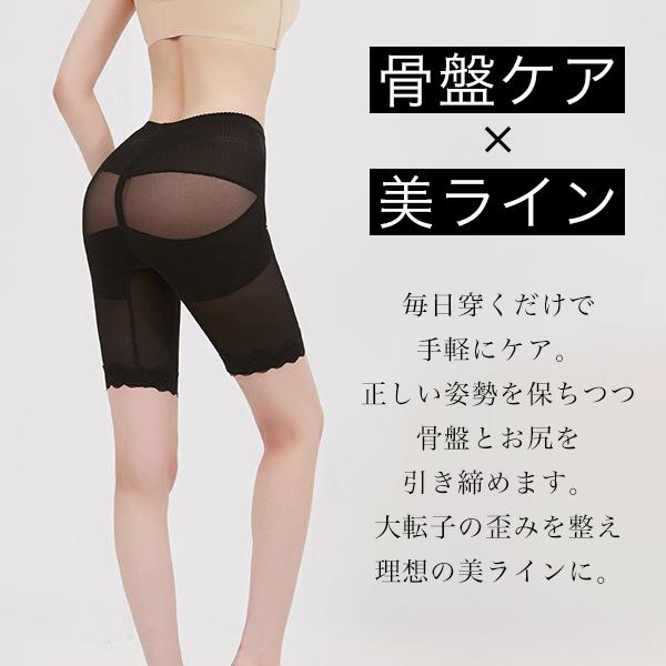 【半額クーポン利用で1,490円】骨盤ガードル 骨盤 骨盤矯正 骨盤ショーツ お腹引き締め 産後 腰痛 妊婦 履くタイプ 穿くタイプ ゆがみ 引き締め 送料無料爆買 |  | 03