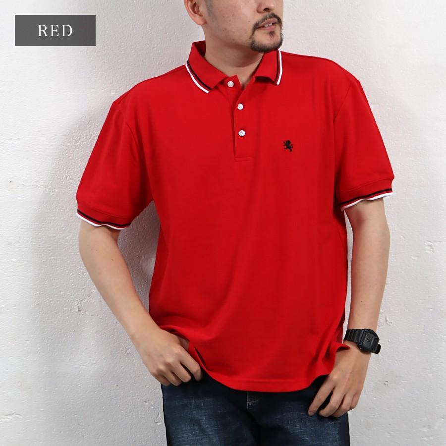 ポロシャツ メンズ 半袖 ビッグシルエット 無地 大きいサイズ シンプル ワンポイント 白 黒 赤 緑 紫 メール便 送料無料 S Ps N Mart 通販 Yahoo ショッピング