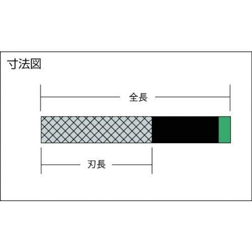 ＴＲＵＳＣＯ 組ヤスリ 平 油目 １２本セット 全長１７０ｍｍ（１２本組サイズ） THI012-04  【285-3485】｜n-nishiki｜04