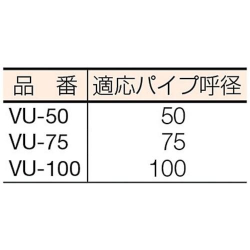 ハウスＢ．Ｍ コンビ軸排水マス用ホルソー VU-50  【335-9506】｜n-nishiki｜03