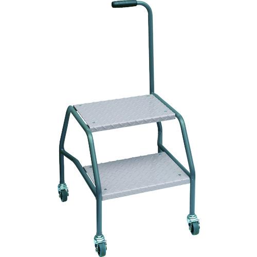 日本ファイリング ＮＦ 移動式踏み台ＳＦＳ型 ステップ２段縞鋼板タイプ Ｈ８００Ｘ４７０Ｘ４５５ SFS-92CT