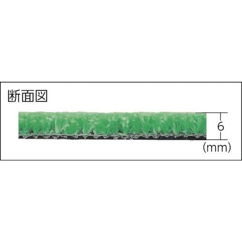 ＴＲＵＳＣＯ 人工芝 ９１０Ｘ３ｍ TTF-936  【405-4636】｜n-nishiki｜02