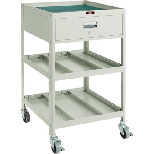 トラスコ中山 ＴＲＵＳＣＯ ＢＵＷＦ型ワゴン ５００Ｘ５３０ＸＨ９００ ３段 １段引出付 BUWF-1