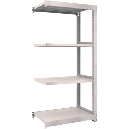 トラスコ中山 ＴＲＵＳＣＯ Ｍ５型中量棚 ９００Ｘ５７１ＸＨ１８００ ４段 連結 ネオグレー M5-6364B NG(ネオグレー)