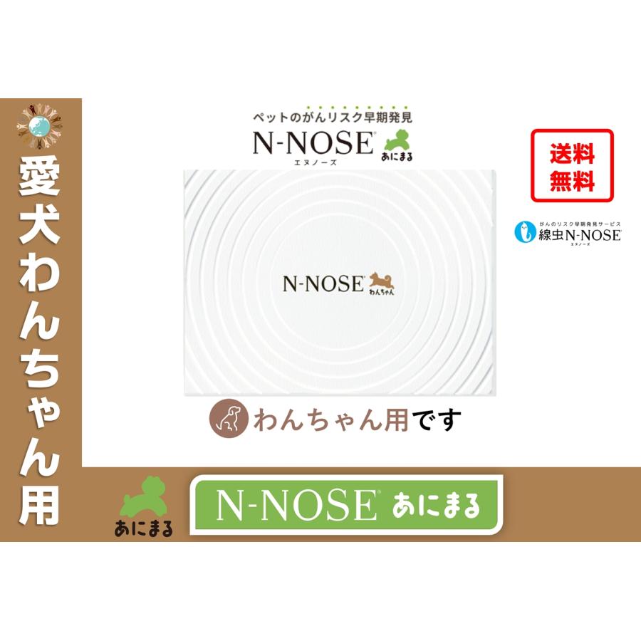 N-NOSE エヌノーズ 検査キット　わんちゃん用 わんちゃん用】N-NOSE (ポスト投函対応キット) エヌノーズ わんちゃん