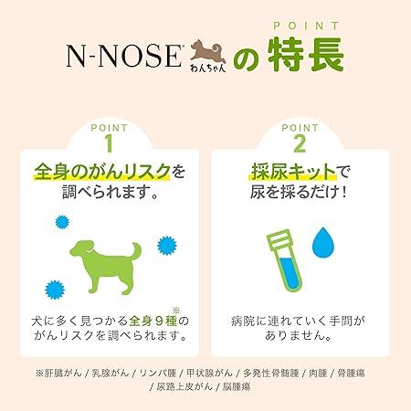 わんちゃん用】N-NOSE (ポスト投函対応キット) エヌノーズ わんちゃん