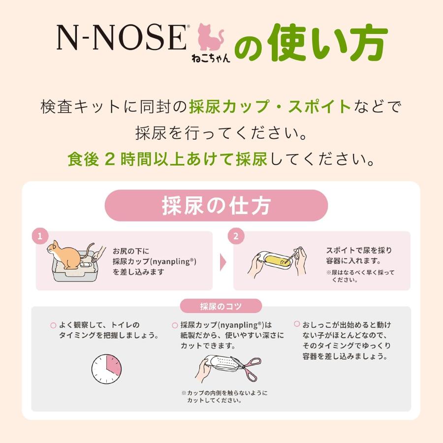ねこちゃん用】N-NOSE (ポスト投函対応キット) エヌノーズ ねこちゃん