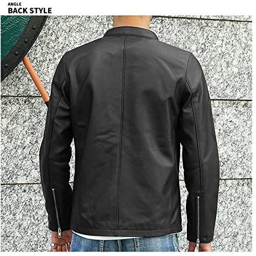 定番人気 ラムレザージャケット メンズ シングルライダース 本革 羊革