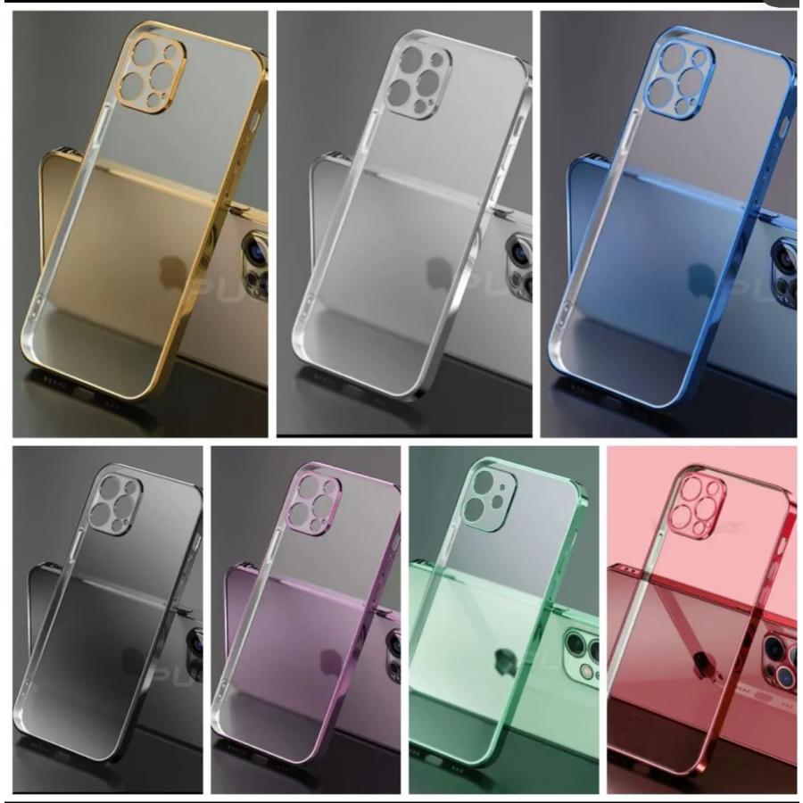 iPhone シンプルメタリックメッキベゼルiPhone ケース iPhone14 