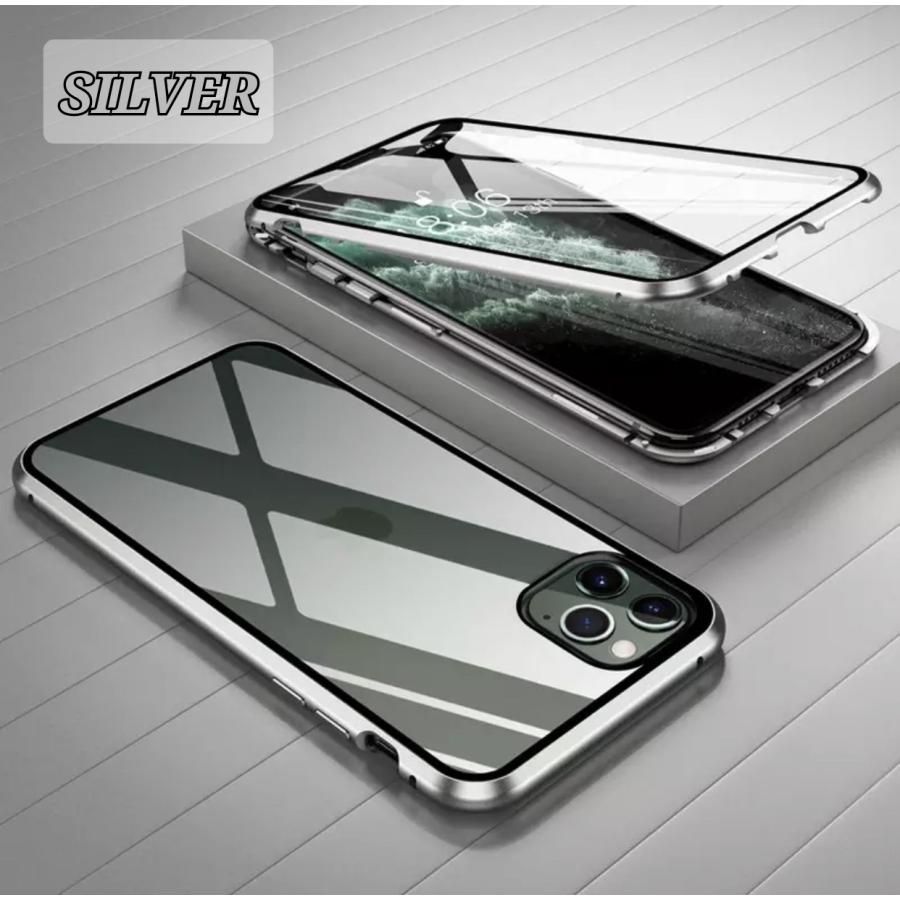 ｉＰｈｏｎｅ ケース　両面強化ガラス　アルミニウムバンパーベゼル　iPhone15/14/13シリーズ各種対応 アイフォン ケース｜n-palanet｜06