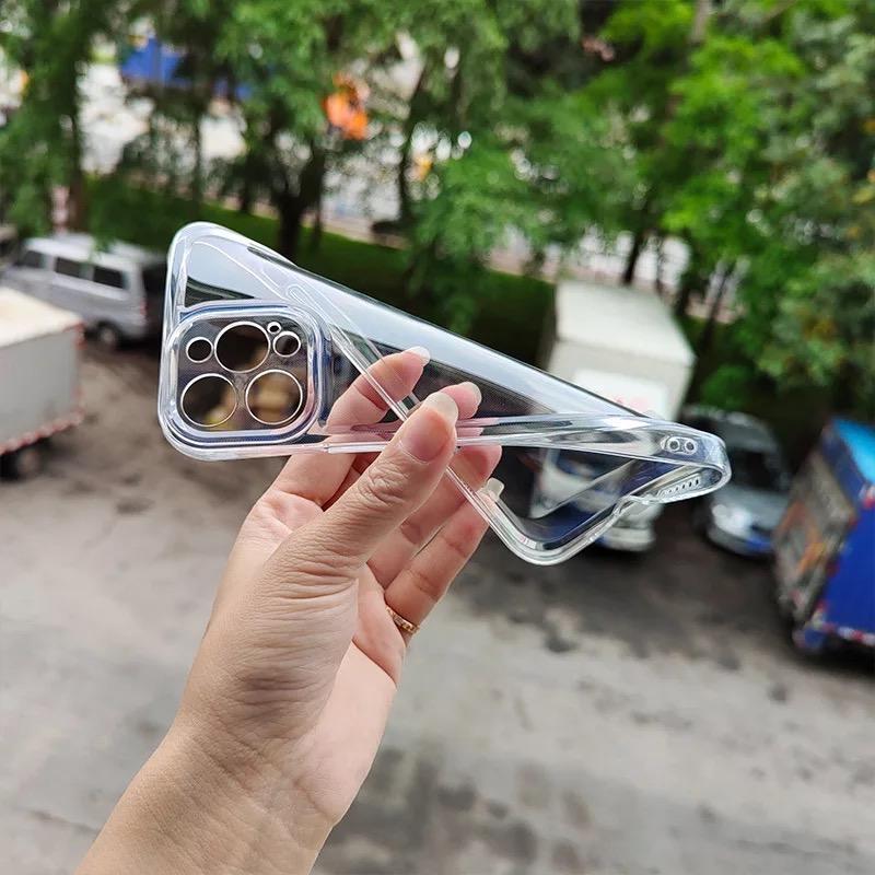 iPhone iPhone ケース 衝撃吸収 TPUシリコン クリアケース