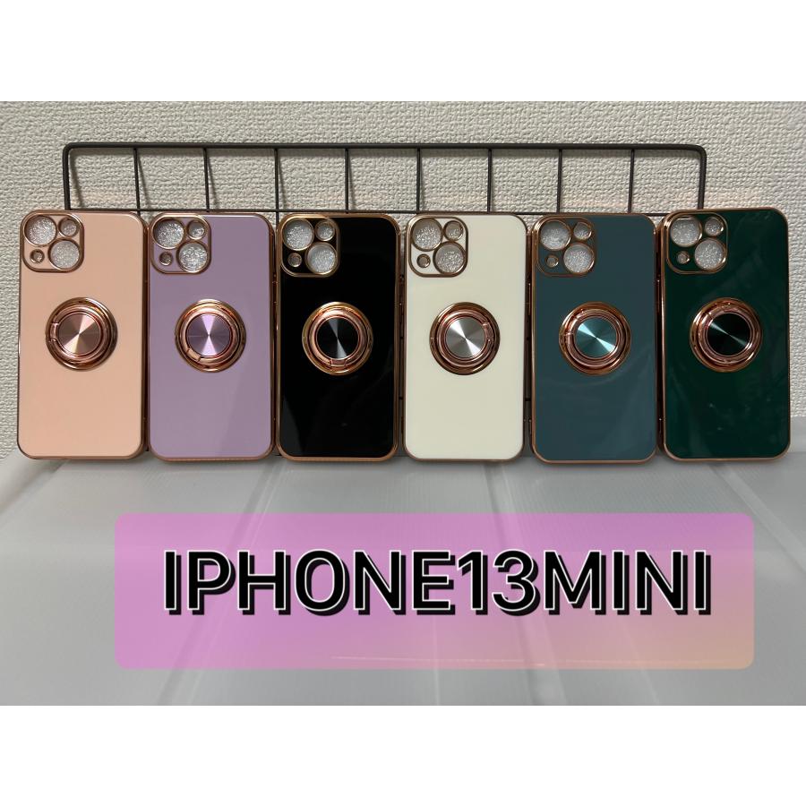 iPhone iPhone ケース ゴールドメッキリング 高見え