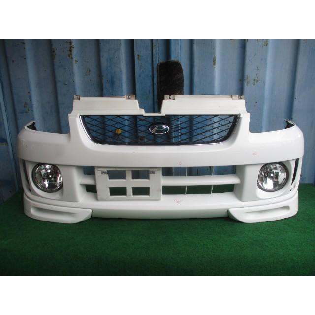 060430】13年・スバル・プレオ・RA1・フロントバンパー・51E・ホワイト