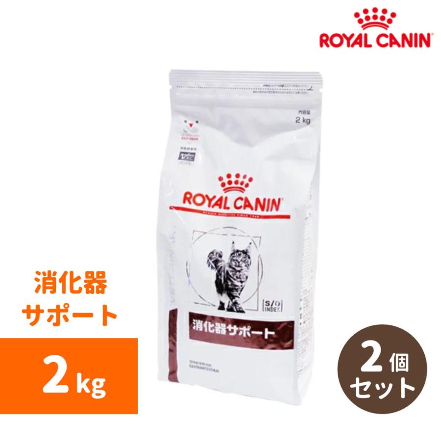 ロイヤルカナン　消化器サポート ドライ 2kg（2個セット）-猫用-｜n-phsc