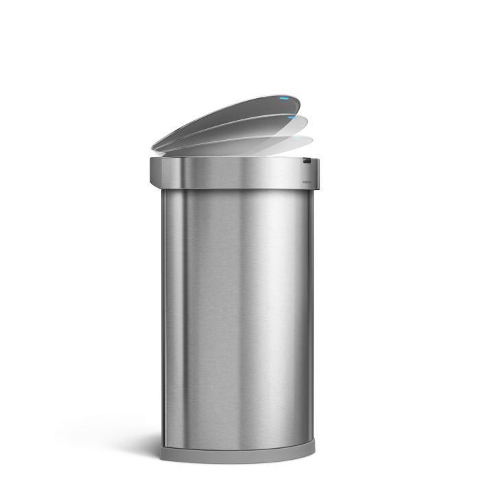 simplehuman（シンプルヒューマン） ( センサーカン セミラウンド 45L