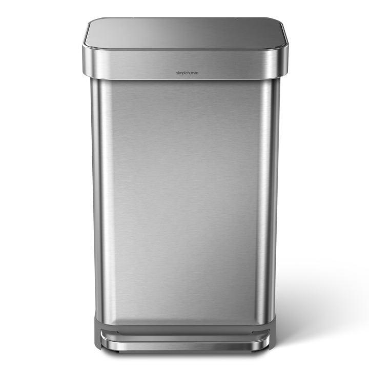 simplehuman シンプルヒューマン分別レクタンギュラーステップカン５８L simplehuman ( レクタンギュラーステップカン 45L シルバー