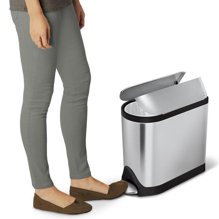 simplehuman（シンプルヒューマン） ( バタフライステップカン 10L