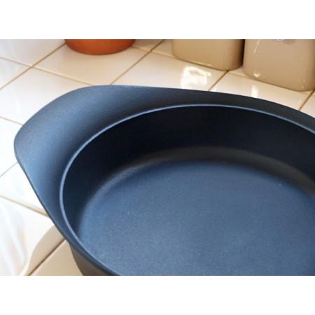 柳宗理 在庫限り 南部鉄器 鉄鍋 浅型(蓋無し)22cm IH対応 柳宗理 在庫限り 南部鉄器 鉄鍋 浅型(蓋無し)22cm IH対応