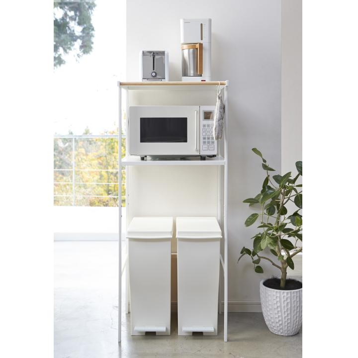 ゴミ箱 上ラック ホワイト tower タワー ) 山崎実業 公式 オンライン