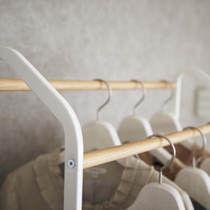 ハンガーラック キャスター付き tower タワー ホワイト ) 山崎実業