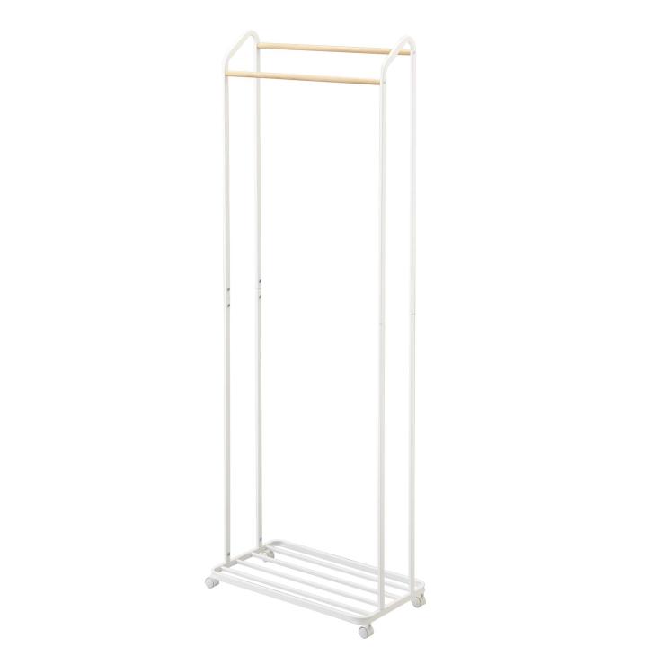 山崎実業 ( ハンガーラック キャスター付き tower タワー ホワイト